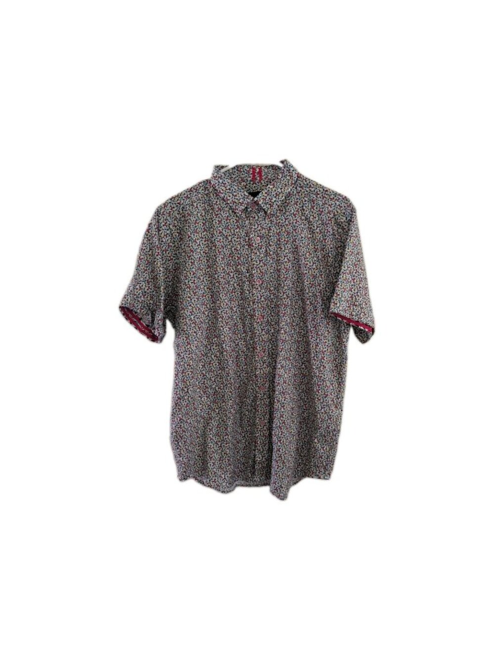 Robert Graham Geometric Abstract Button Shirt Men Large Modern America
